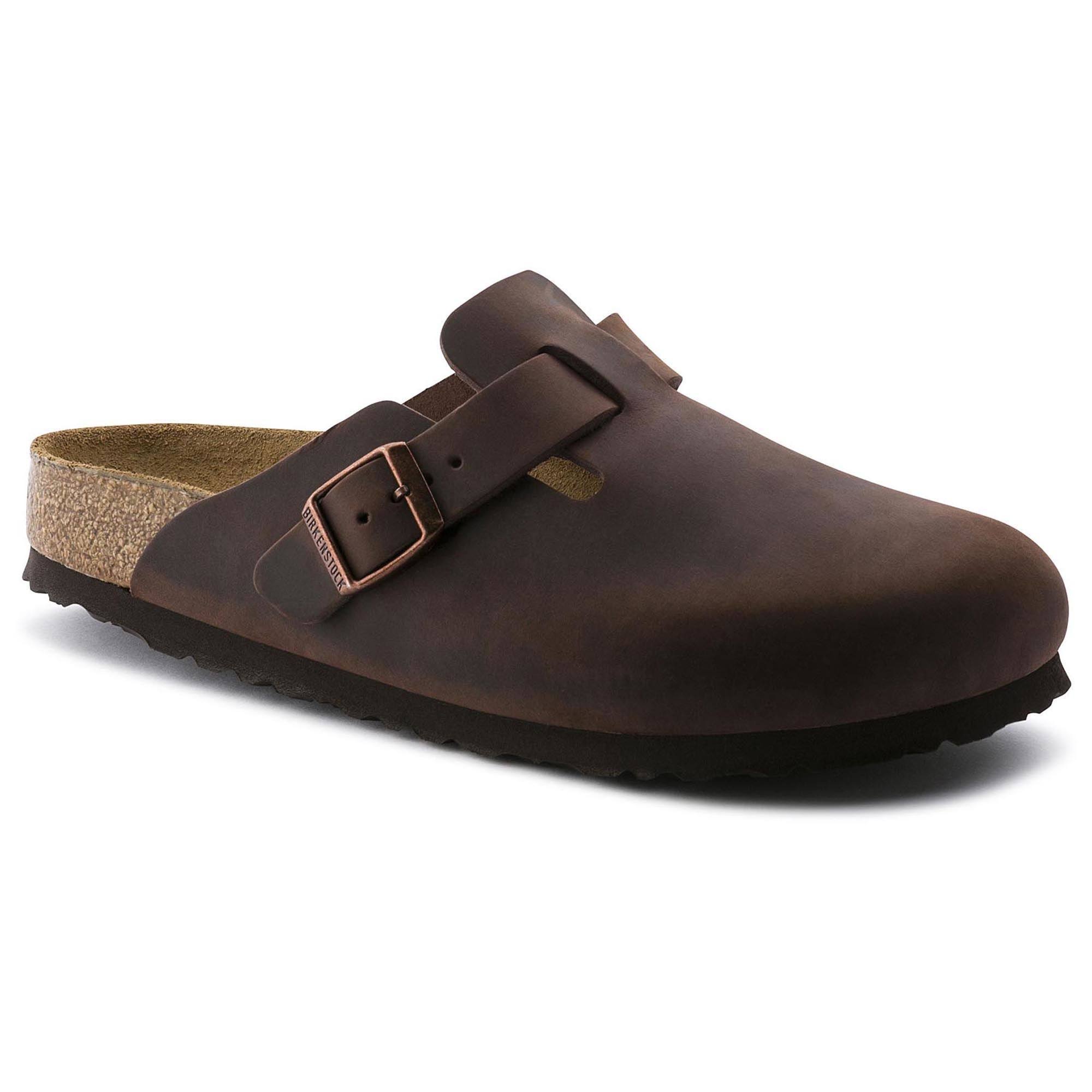 Birkenstock Boston Soft Footbed - Oiled Leather Habana / 36 / Narrow