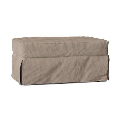Birch Lane Fairchild 44x22 Rectangle Standard Ottoman Body Fabric: Tina Oyster