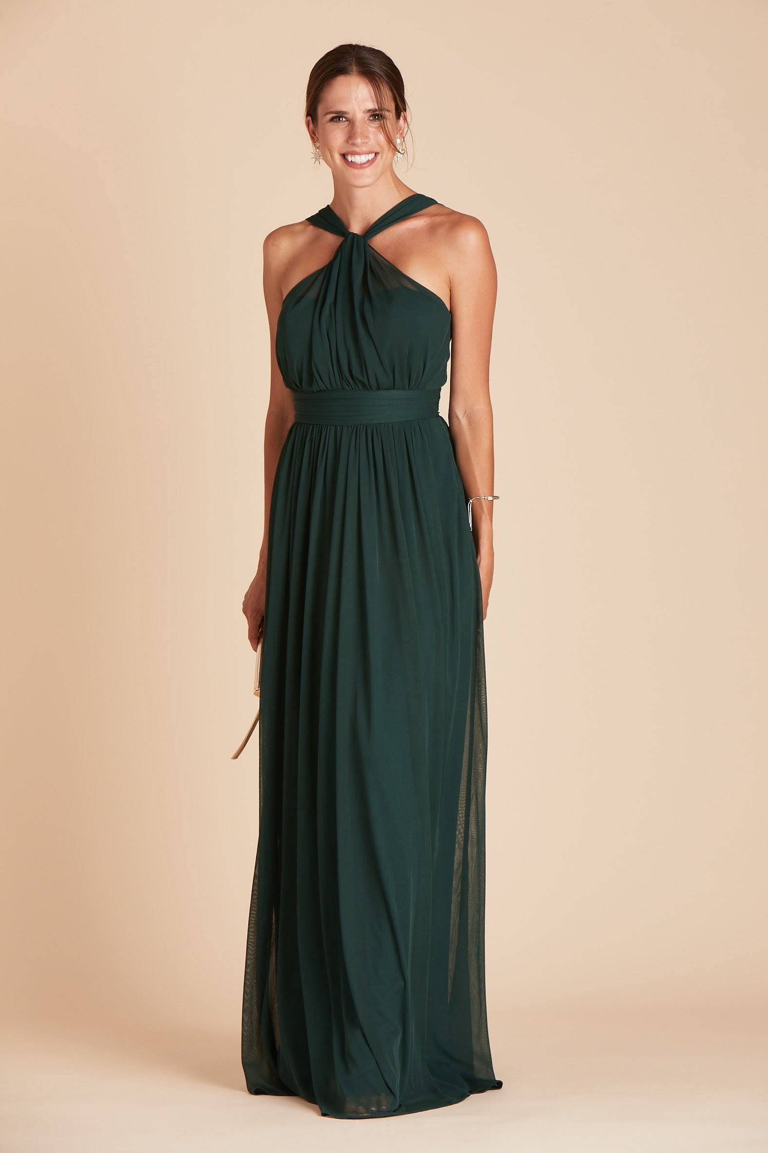 Birdy Grey Kiko Bridesmaid Dress in Emerald XXL / Emerald