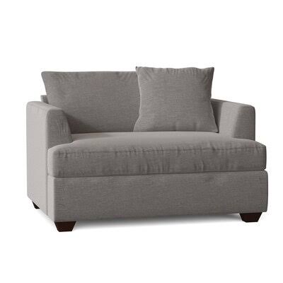 Karley 39x22 Armchair Birch Lane Body Fabric: Sunbrella Flagship Pewter