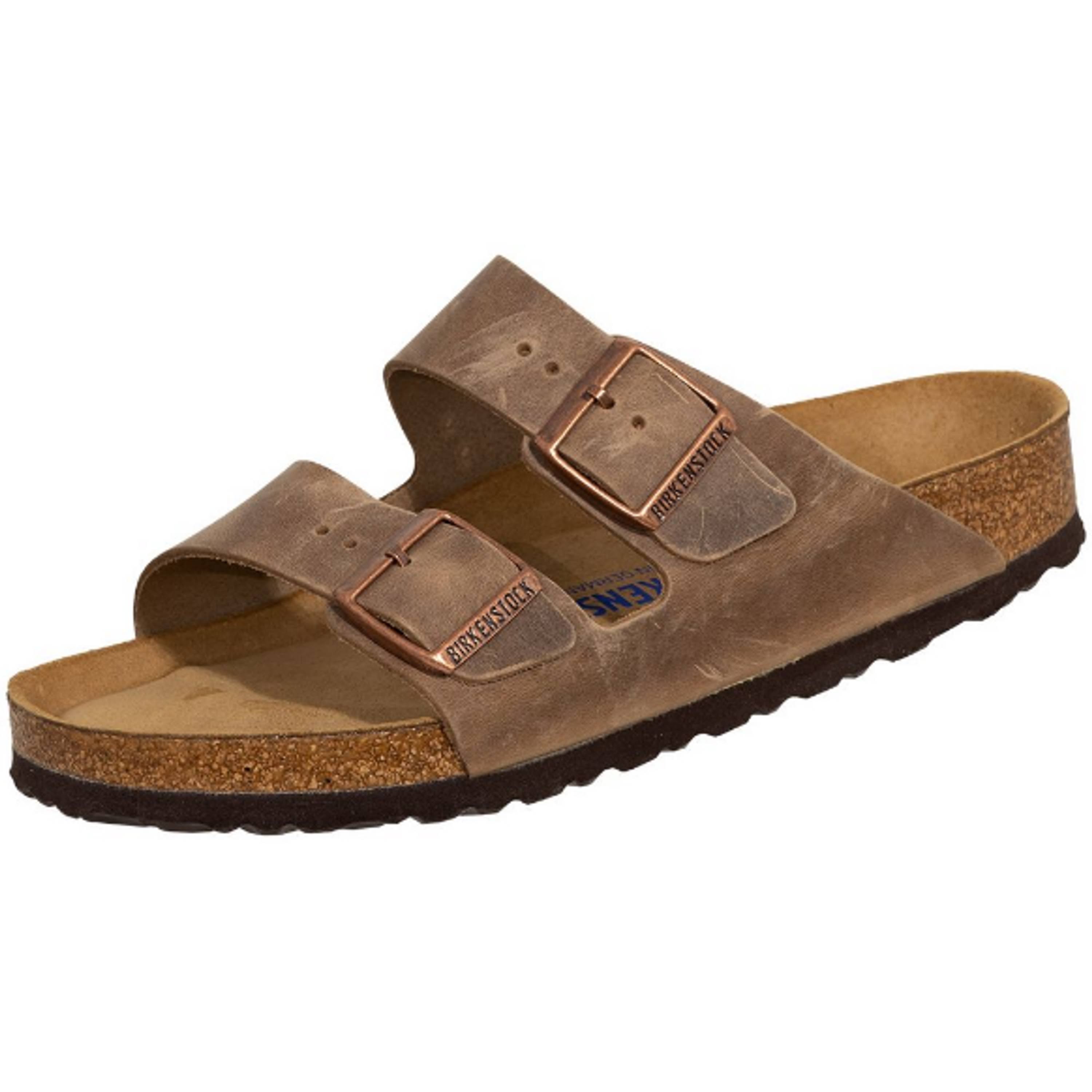 Birkenstock - Men - Arizona Oiled-Nubuck Sandals Brown
