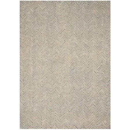 Union Rustic Manuel Deco Hand-Tufted Light Blue/Ivory Area Rug, Size: Rectangle 3'9 inch x 5'9 inch, Beige