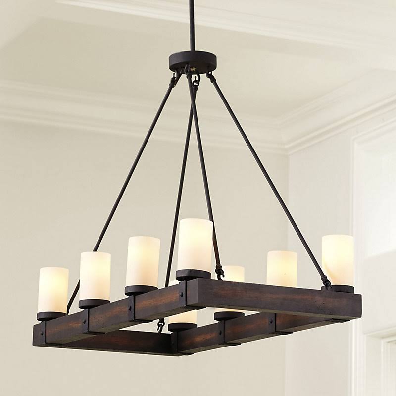 Arturo 8-Light Rectangular Chandelier - Ballard Designs