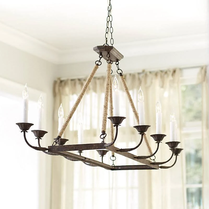 Laurenza Rectangle Chandelier - Ballard Designs LC851