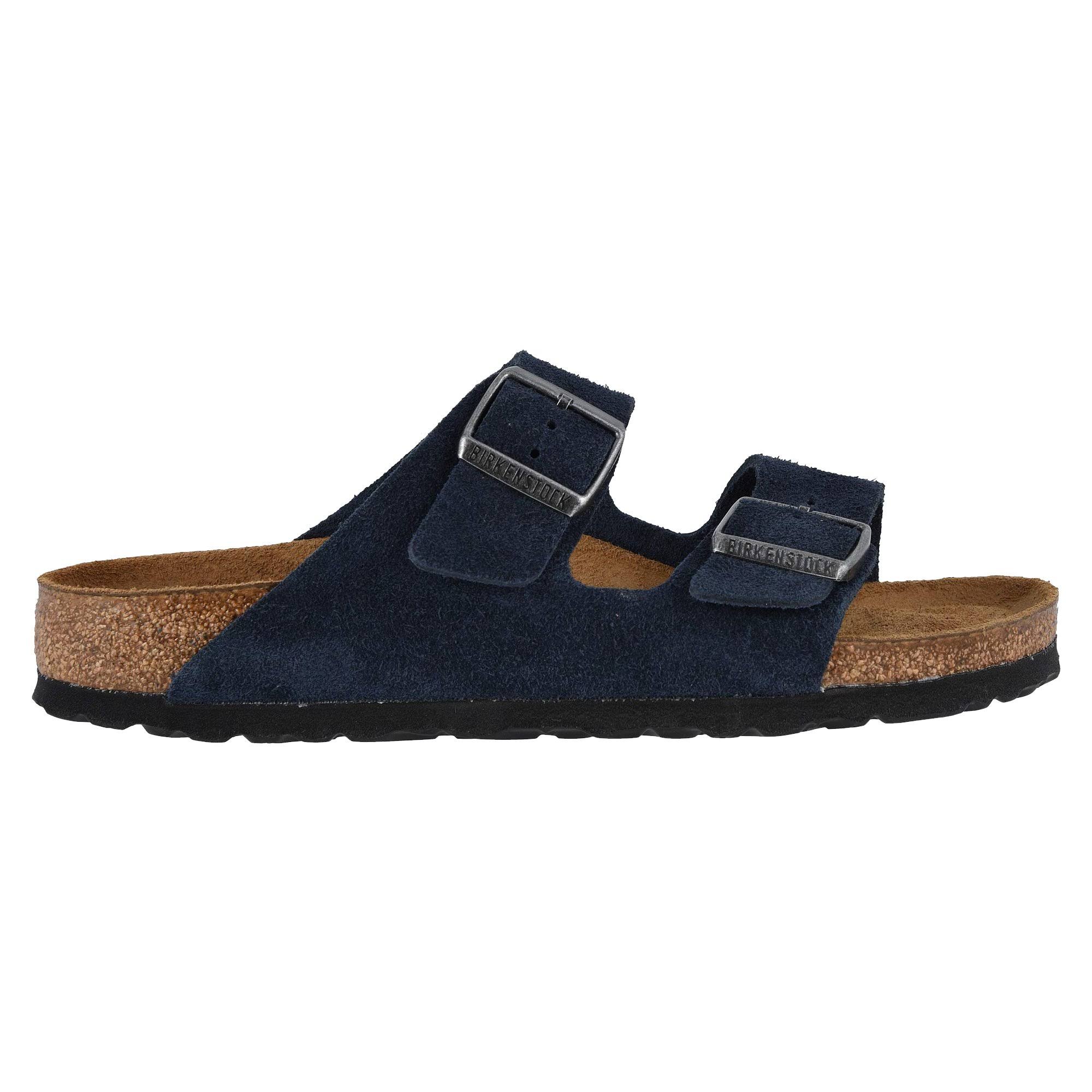 Birkenstock Arizona Soft Footbed Sandals Night Suede : 37 (US Women's 6-6.5) Regular