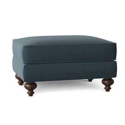 Birch Lane Durham 37x22 Rectangle Standard Ottoman Body Fabric: Lizzy Prussian