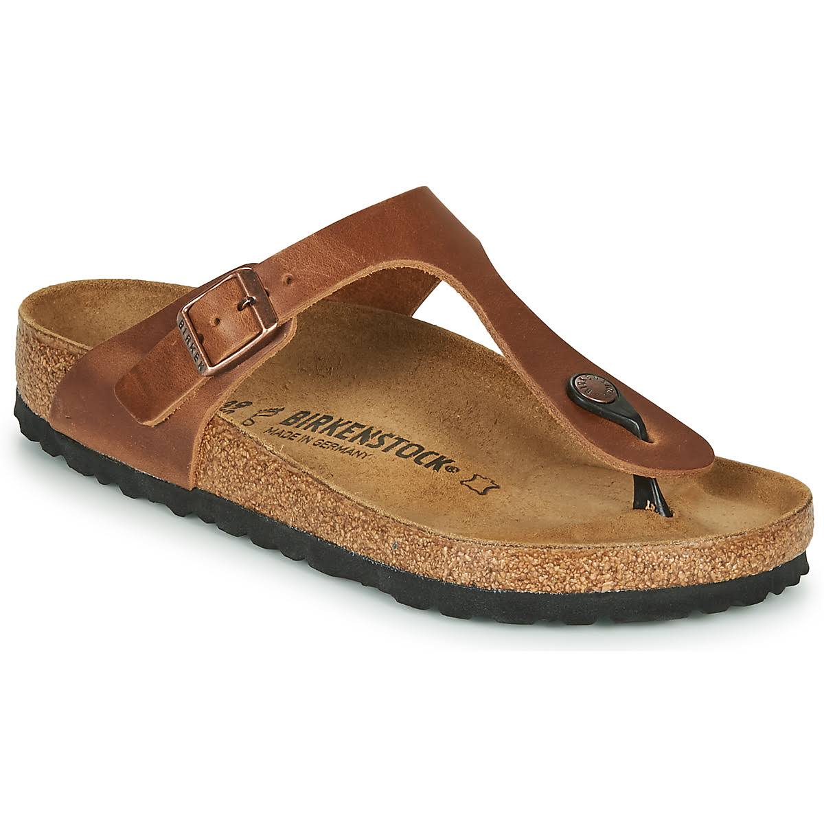 Birkenstock Thong Gizeh Antique Brown 36 EU / Regular