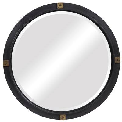 Laplant Industrial Beveled Accent Mirror Birch LANE?