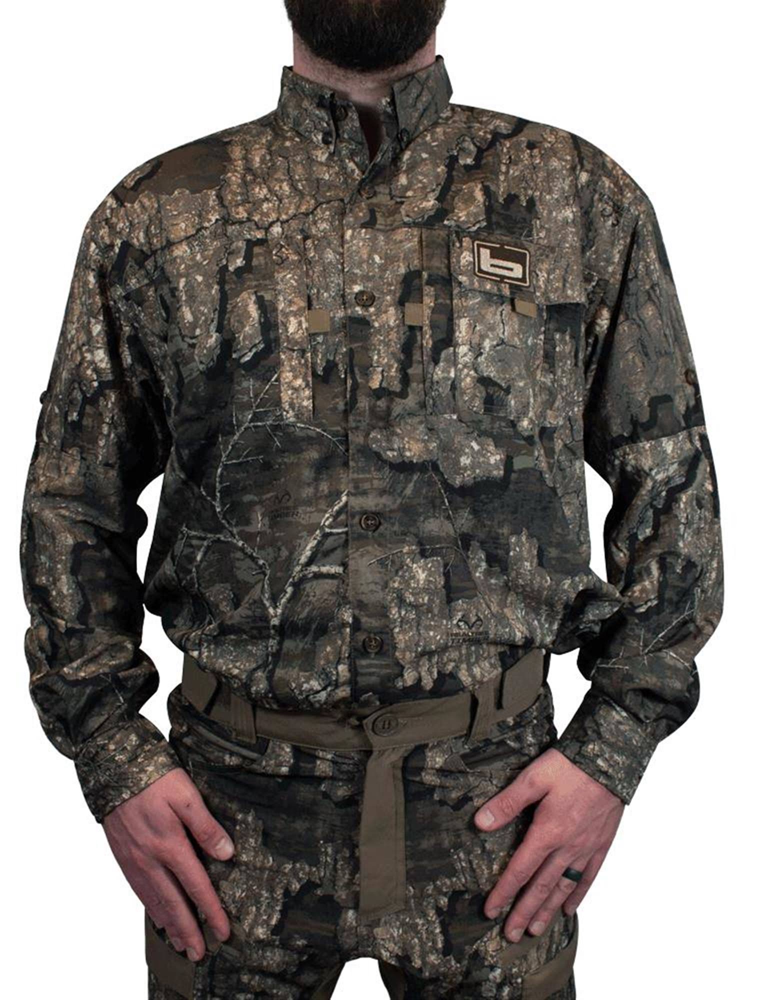 Banded Lightweight Hunting Shirt Realtree Timber Large, Men's