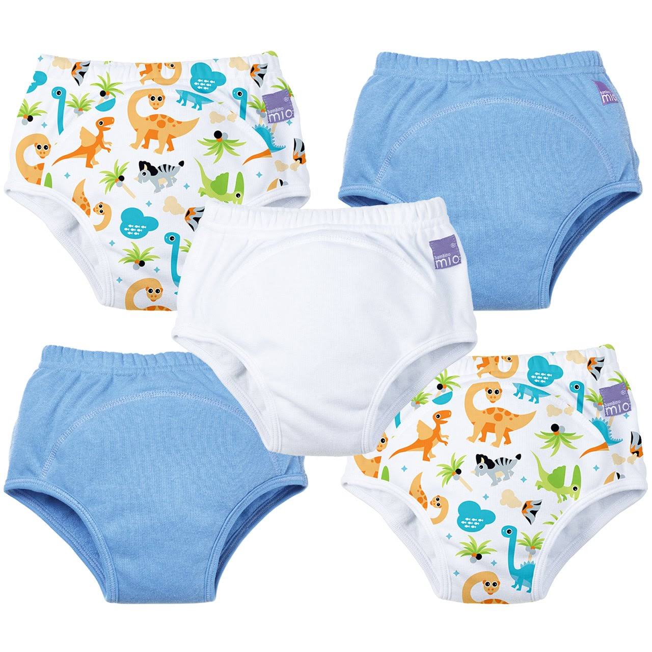 Bambino Mio Potty Training Pants, 5 Pack, Mixed Boy Dino / 3+ Years