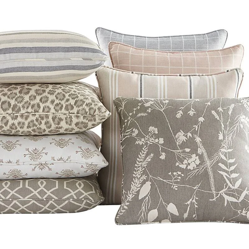 Outdoor Fashion Throw Pillow Amal Spa Sunbrella 12x22 x 20x22 - Ballard Designs