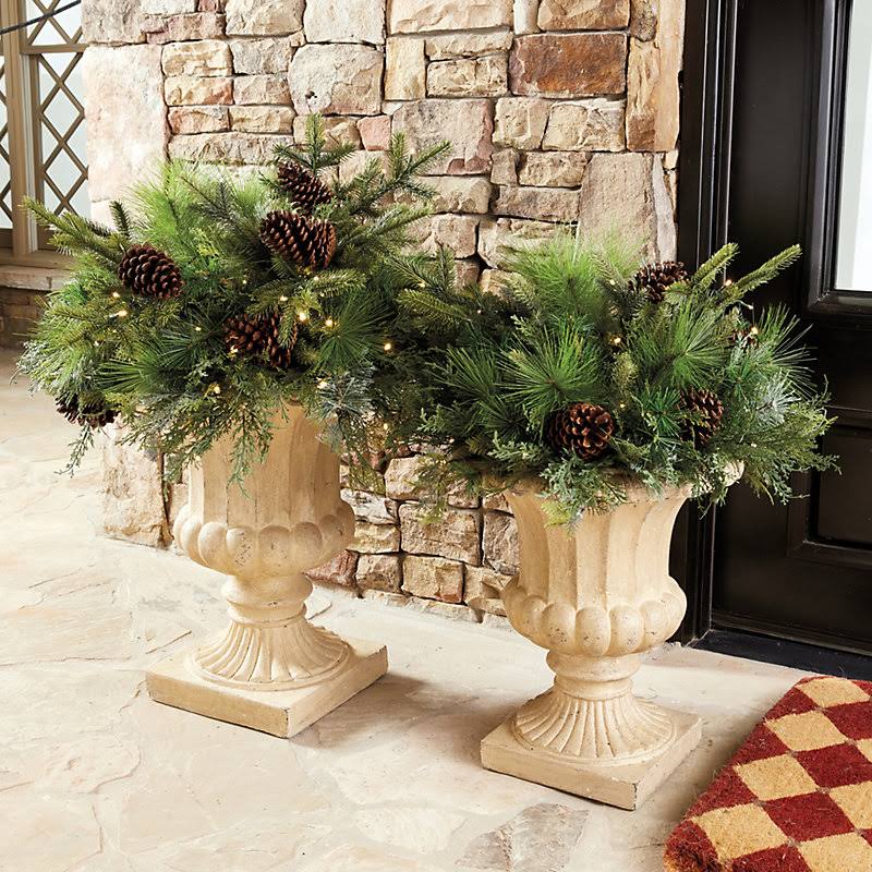 Pine & Cedar Planter Insert 24x22 - Ballard Designs