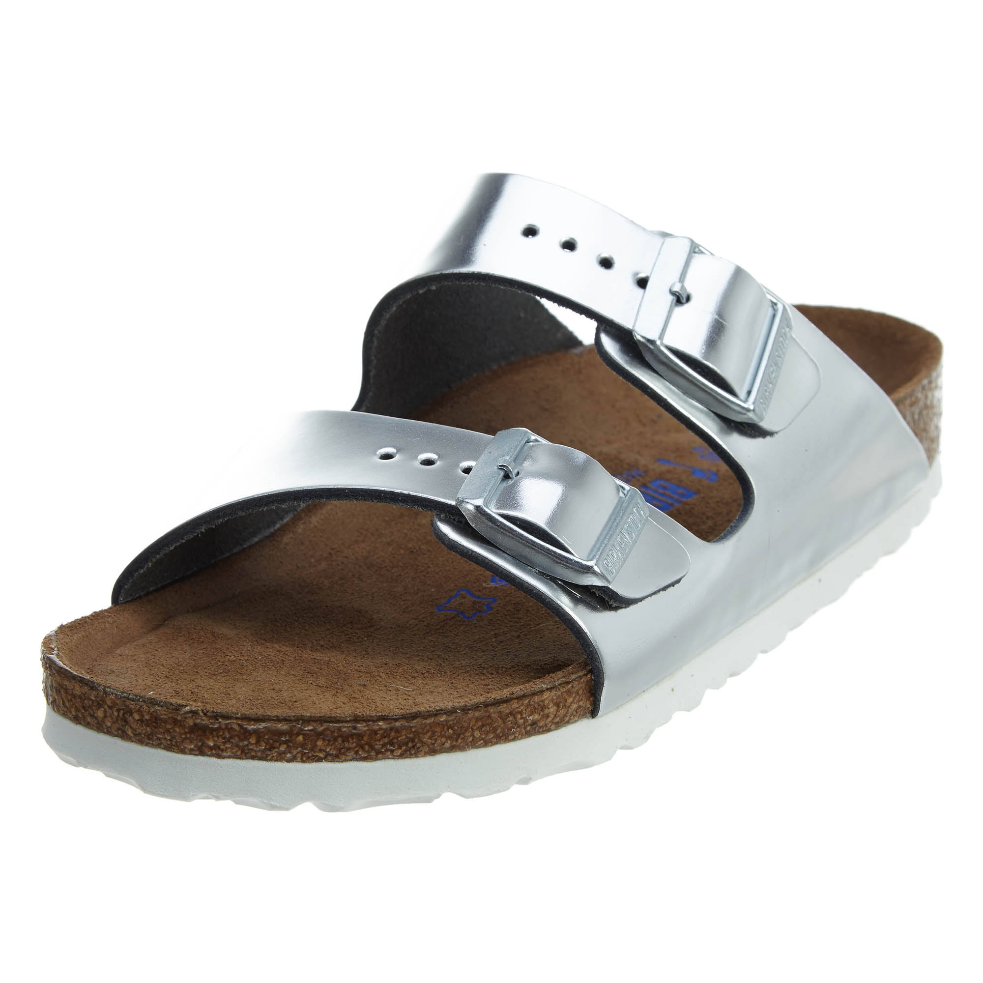 Birkenstock Arizona Womens Sandals Silver