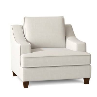 Lise 39x22 Wide Armchair Birch Lane Body Fabric: Conversation Pearl