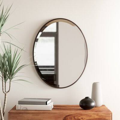 Lincolnwood Glam Beveled Bathroom / Vanity Mirror Finish: Mocha