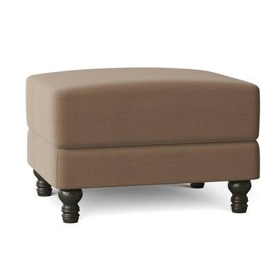 Lyerly Wood Bench Body Fabric: Bayou Stone, Leg Color: Walnut