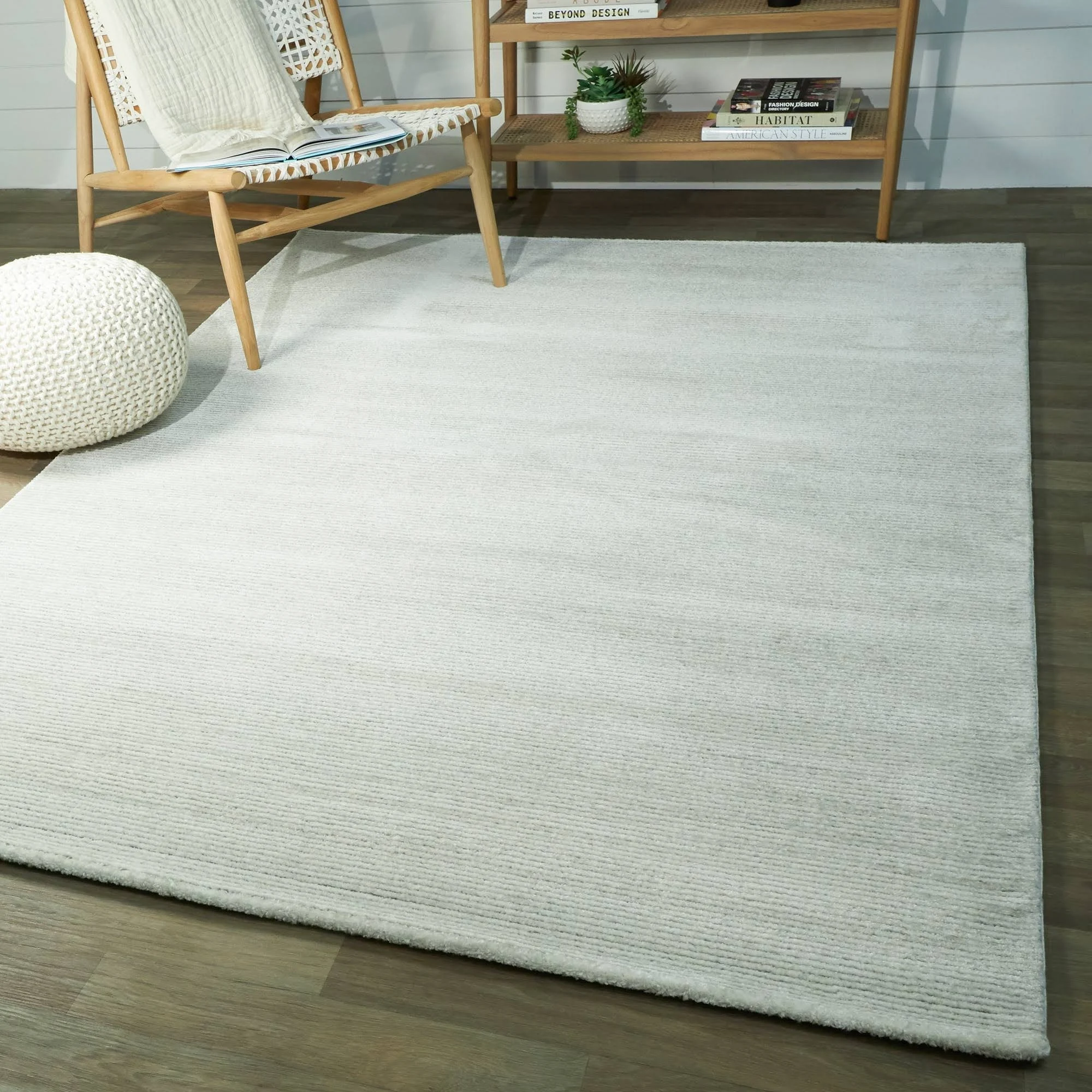 Balta Kincaid Sage 5 ft. x 7 ft. Textured Area Rug, Green