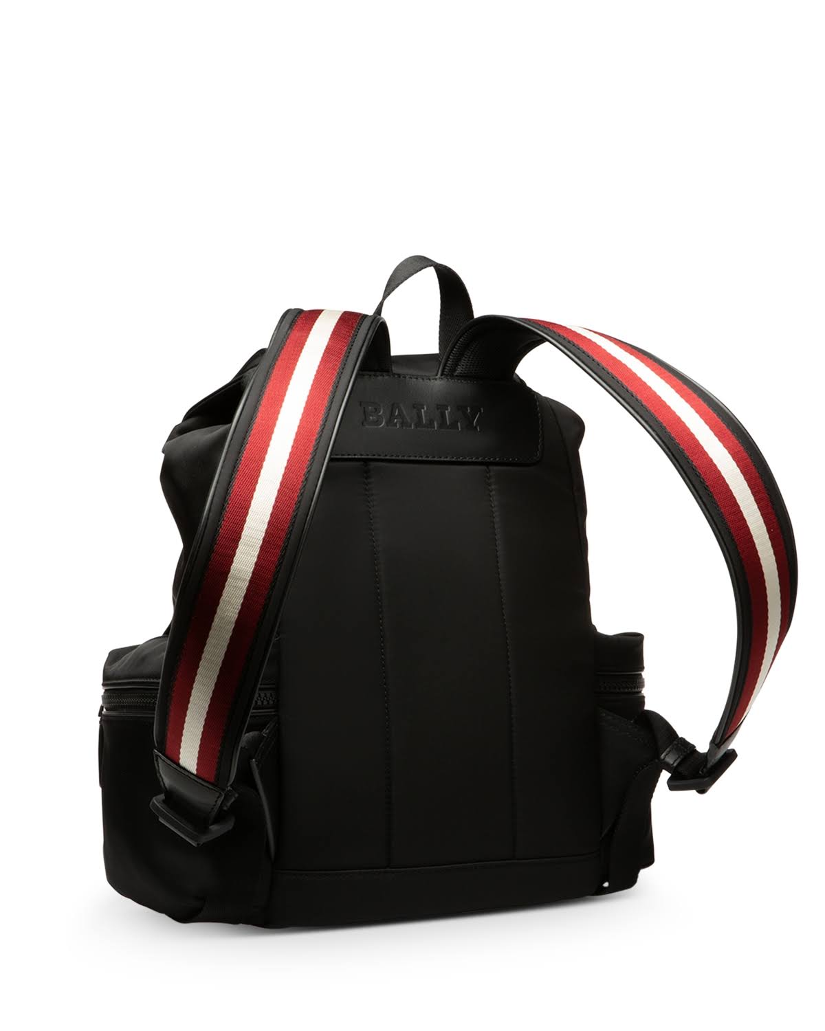 Bally Nylon Crew Backpack - Black