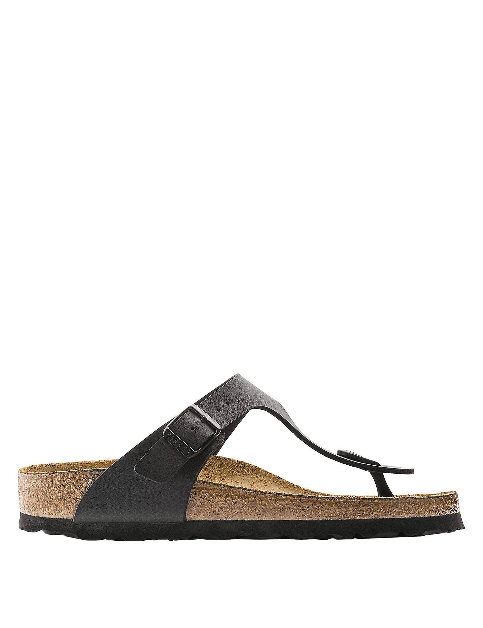 Birkenstock Gizeh Birko-Flor Sandals Black - 37