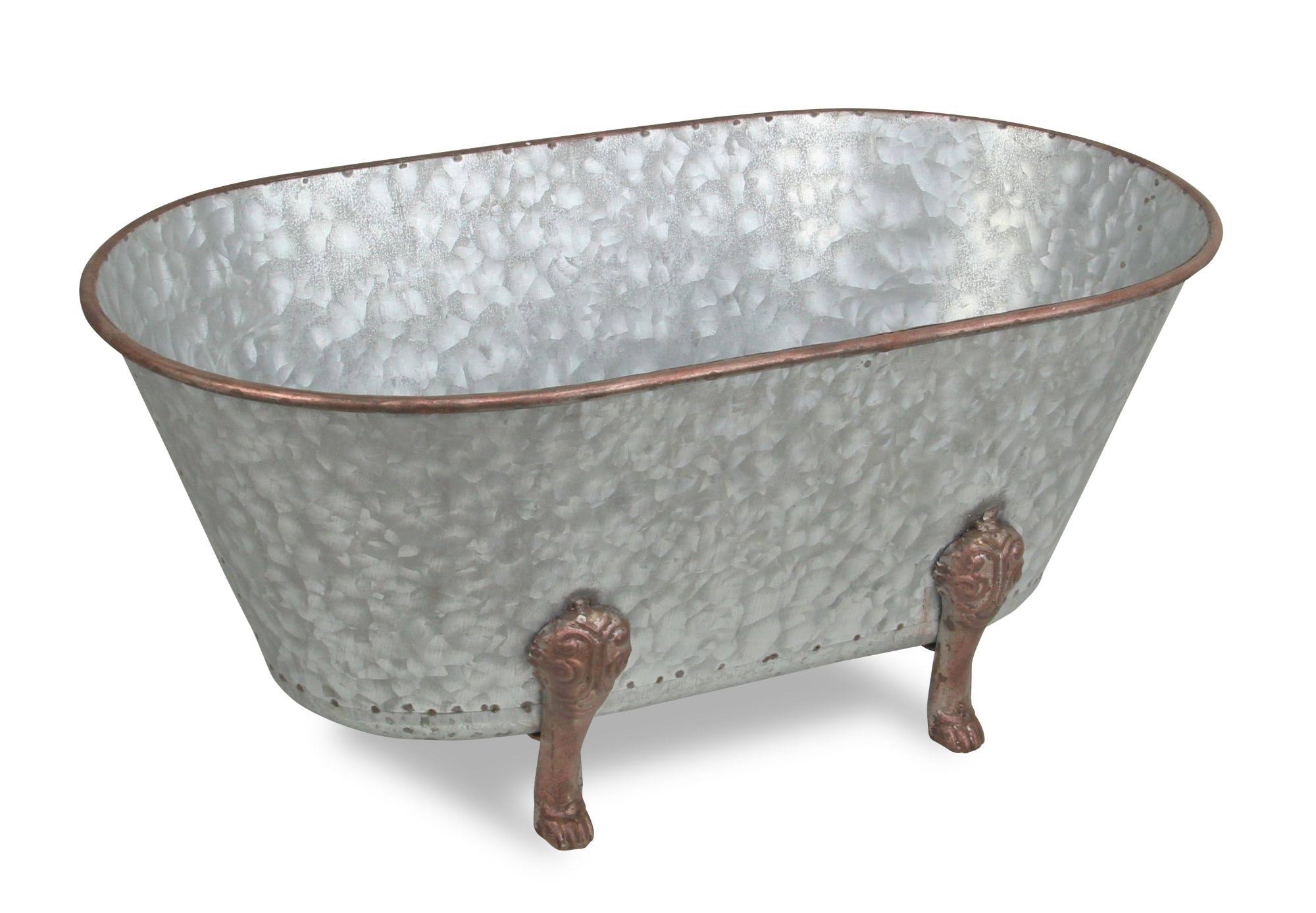 Cheungs 5018S-GV Galvanized Metal Bathtub - Small