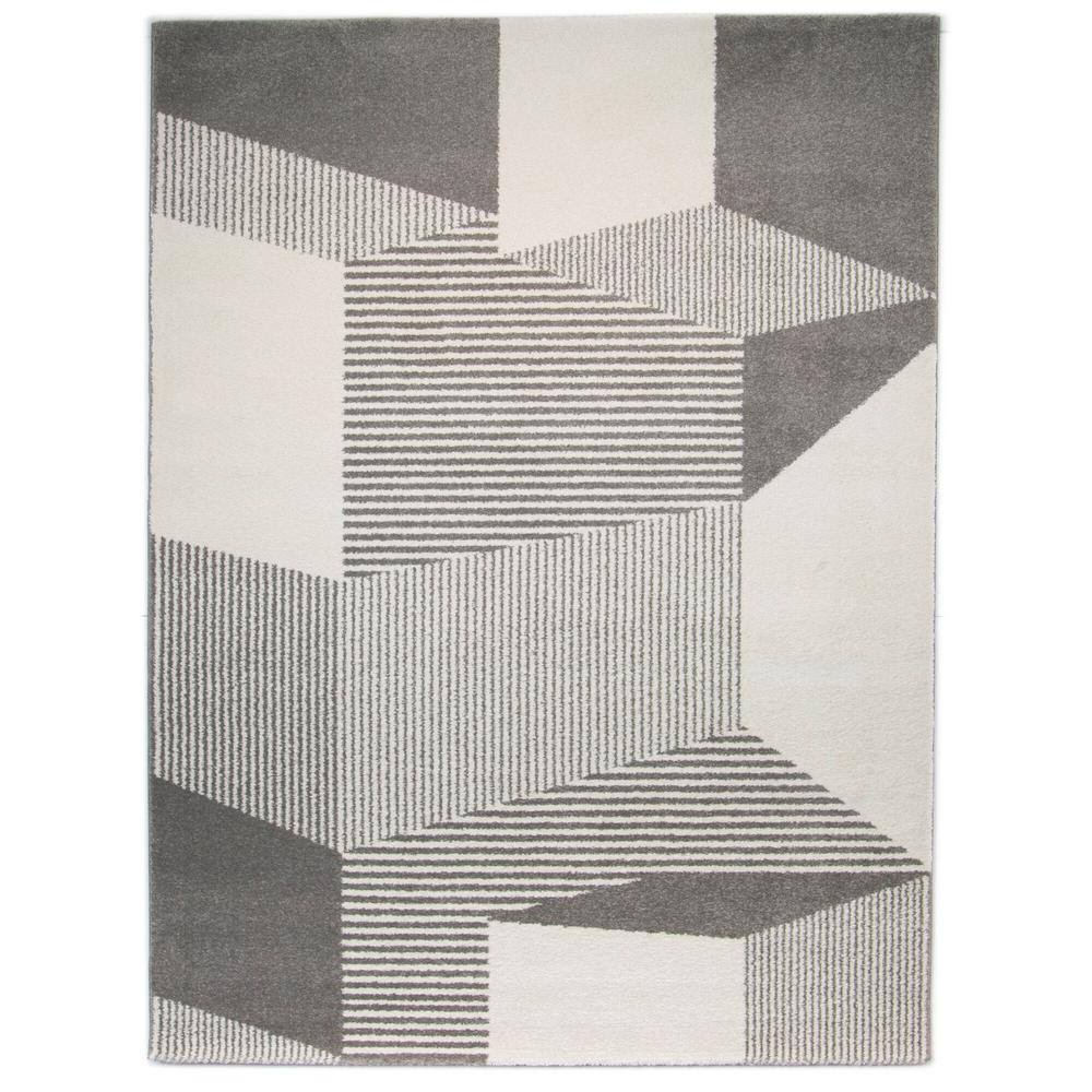 BALTA Evelina Grey 5 ft. x 7 ft. Area Rug