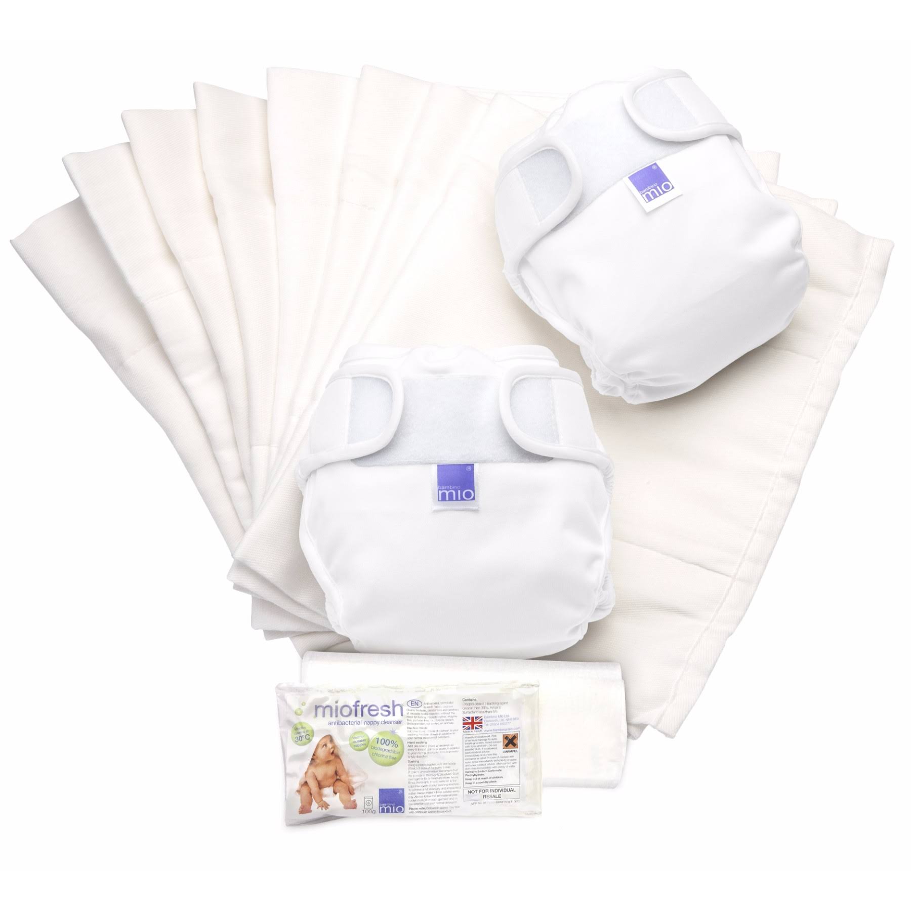 Bambino Mio Miosoft Reusable Nappy Set - Size 1