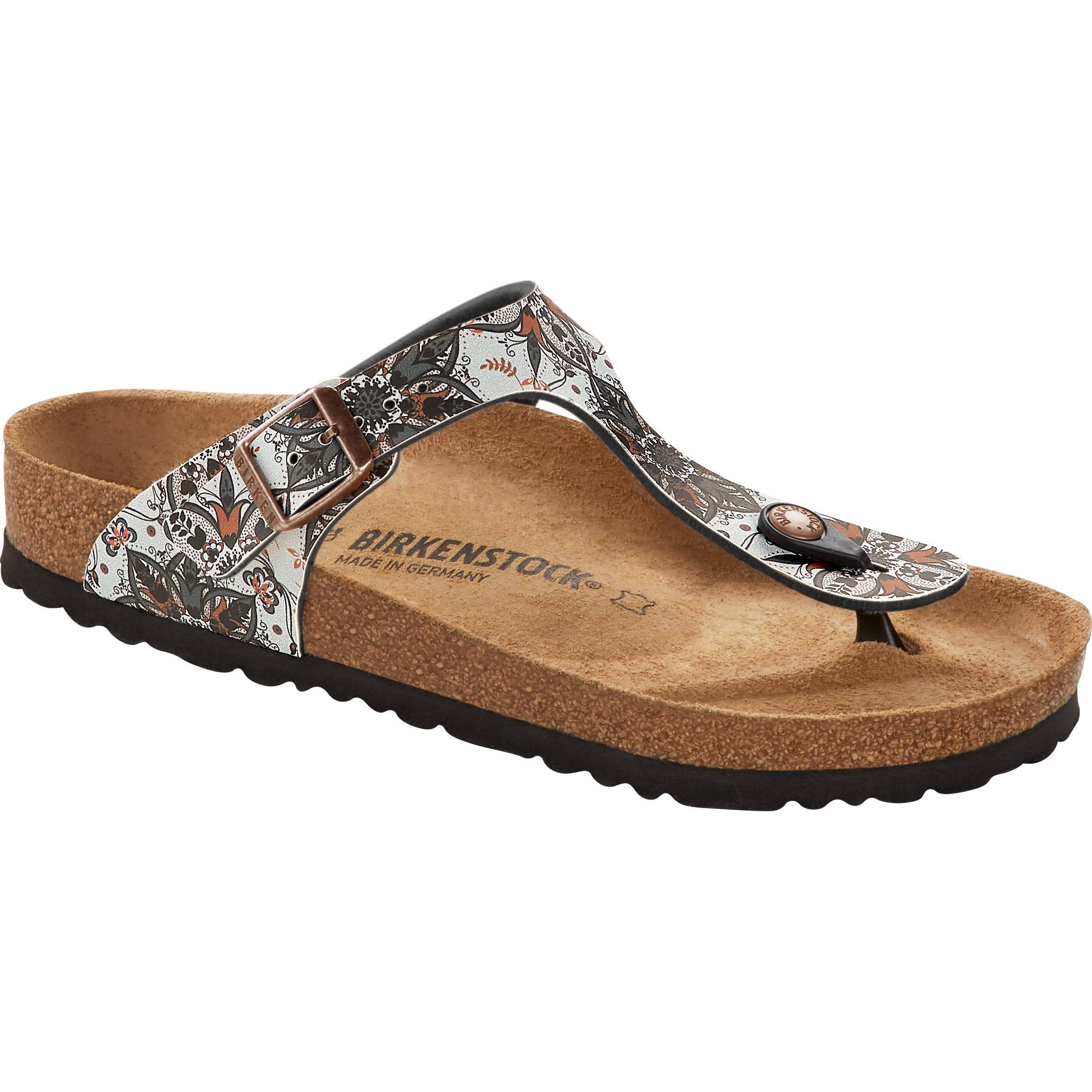 Birkenstock Gizeh Birko-Flor Boho Flowers Navy 40 / Regular