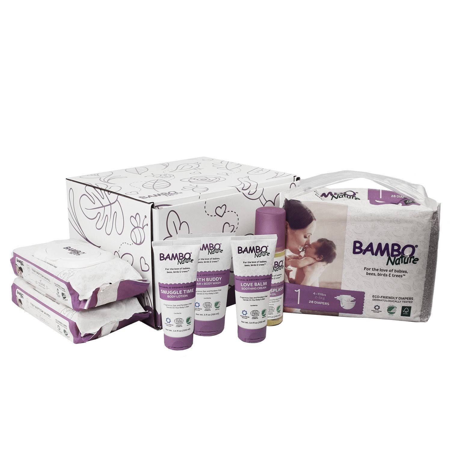 Bambo Nature Premium Baby Gift Box, Size 1