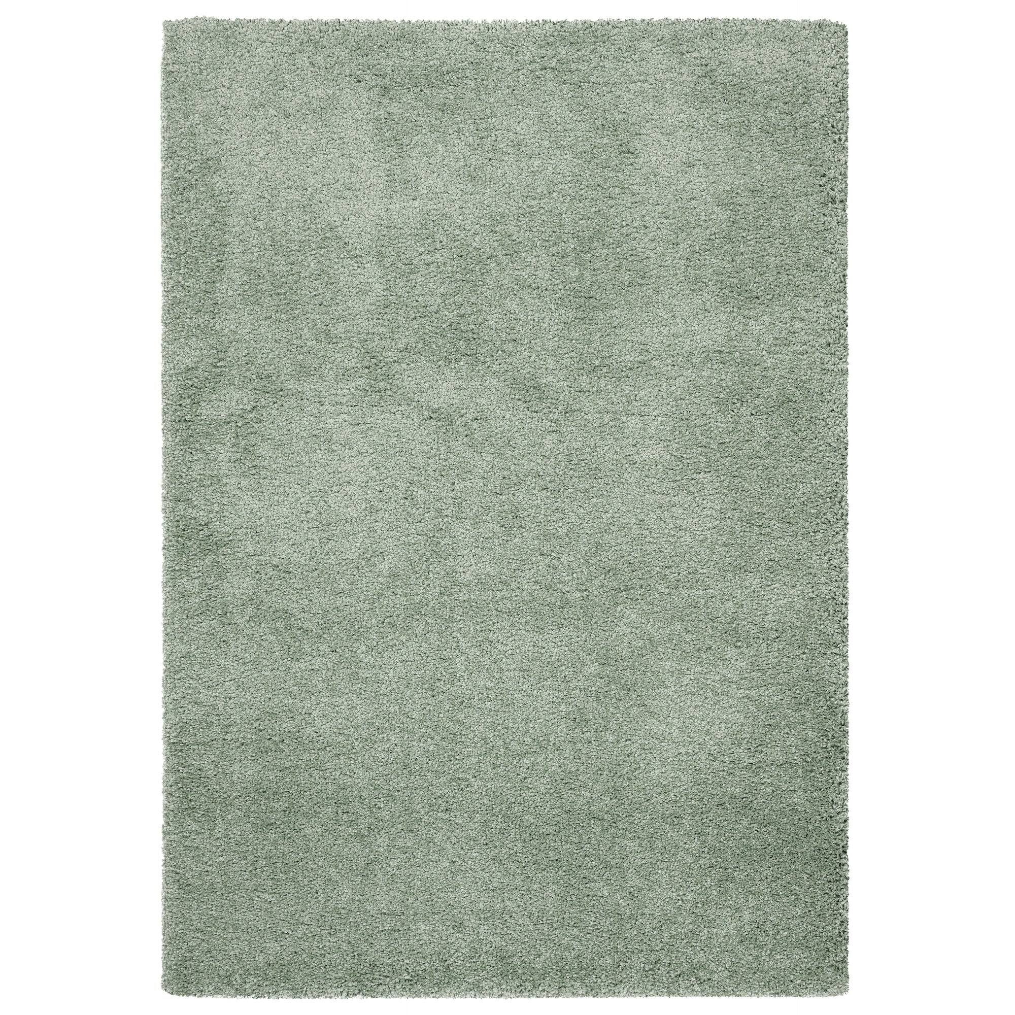 Elsie Solid Color Shag Sage Area Rug - 3&11x22 x 5&7x22 - Medium Grey