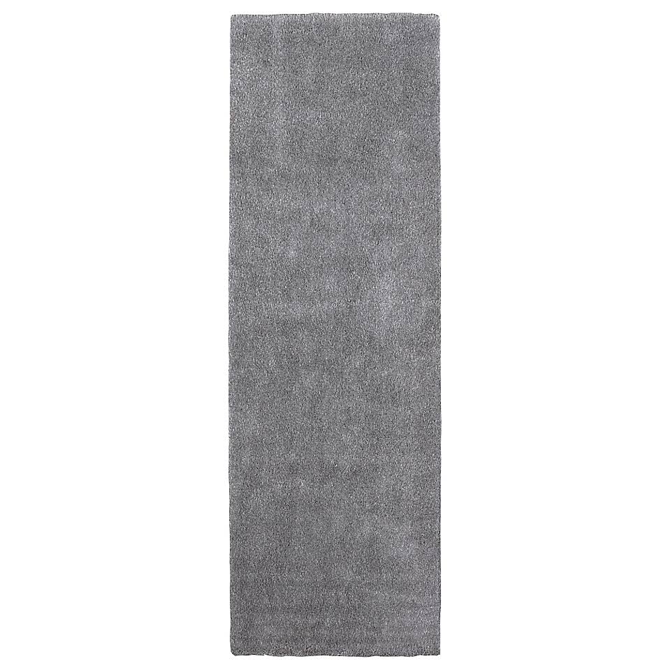 Norway Shag 2&8 x 8& Runner in Grey