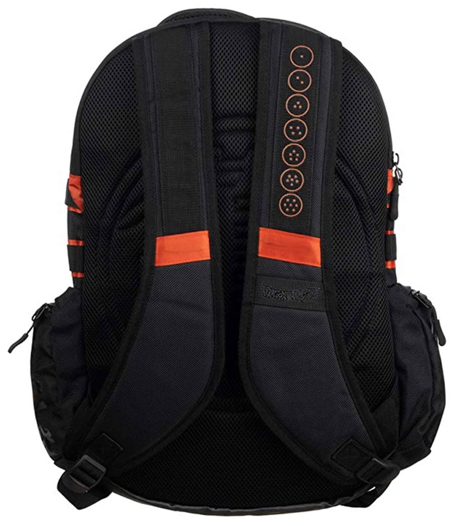 Dragon Ball Z Backpack Built Up Laptop Backpack - Black
