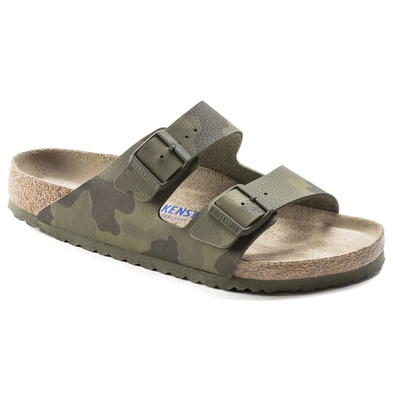 Birkenstock - Arizona Birko Flor Sandals - Man - Size 43 - Beige
