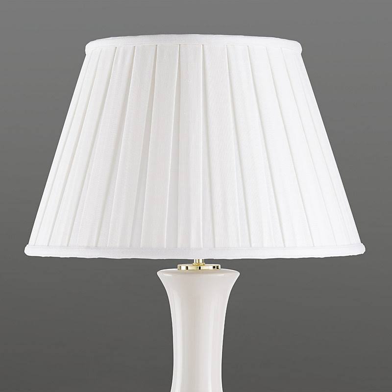 Box Pleat Lamp Shade 14x22 - Ballard Designs
