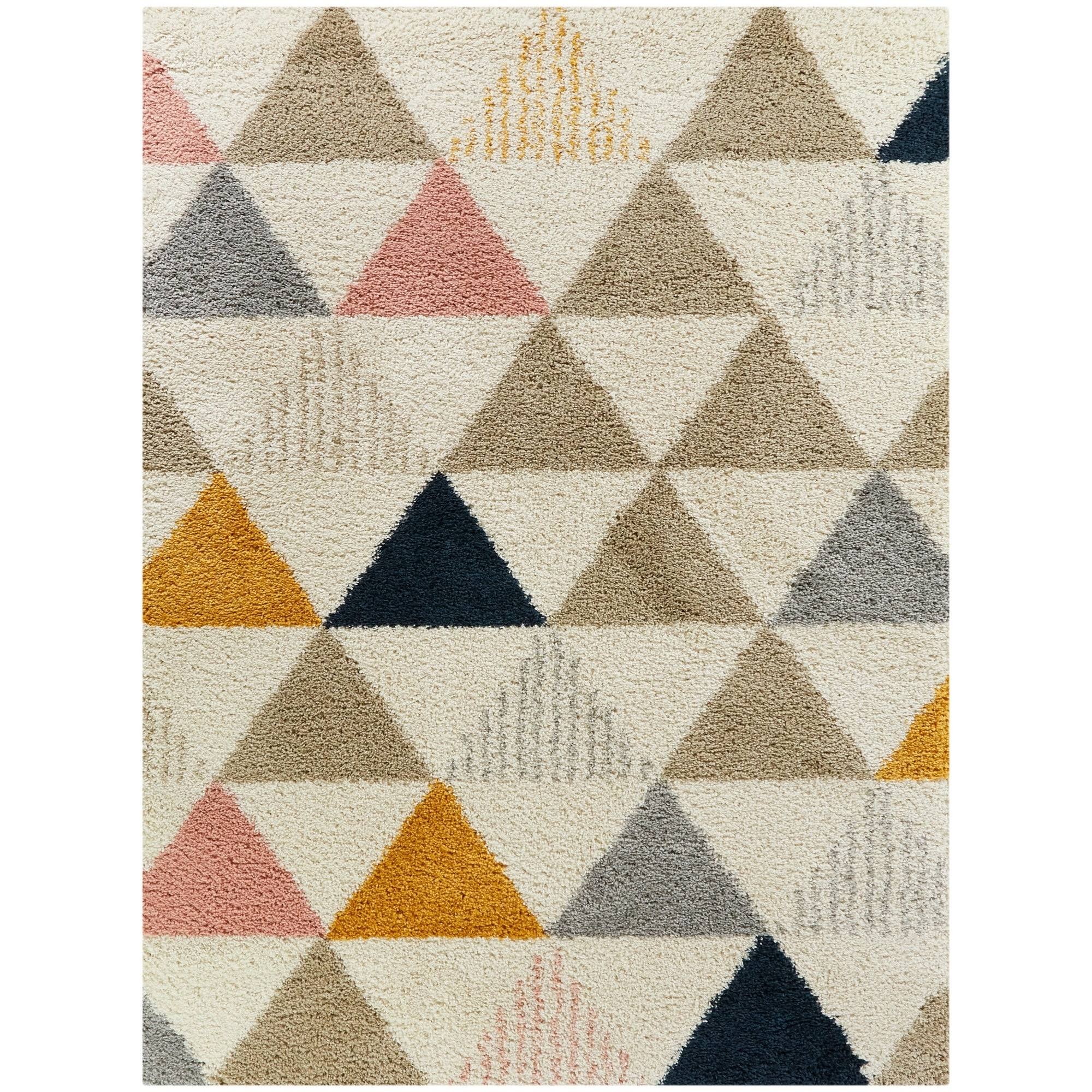 BALTA parler White 8 ft. x 10 ft. Modern Shag Area Rug