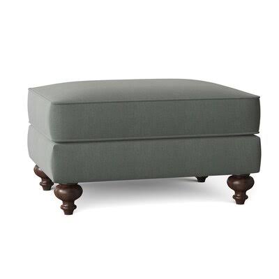 Birch Lane Durham 37x22 Rectangle Standard Ottoman Body Fabric: Lizzy Surf