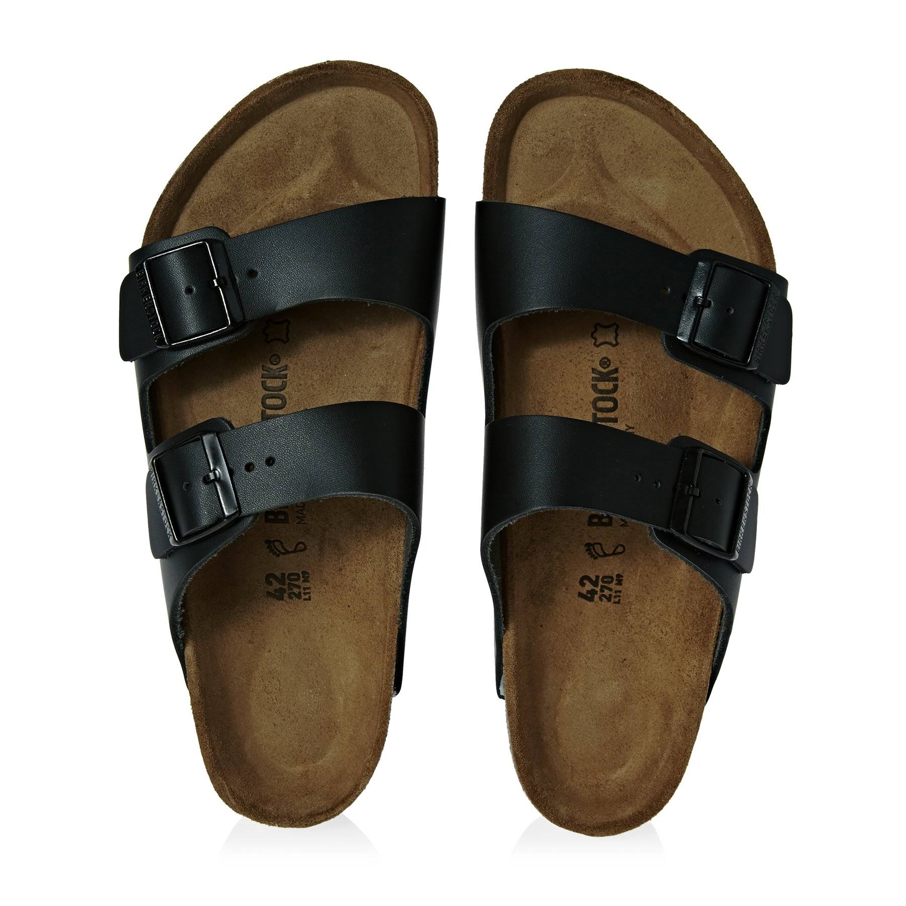Birkenstock Leather Sandals | Arizona, Black