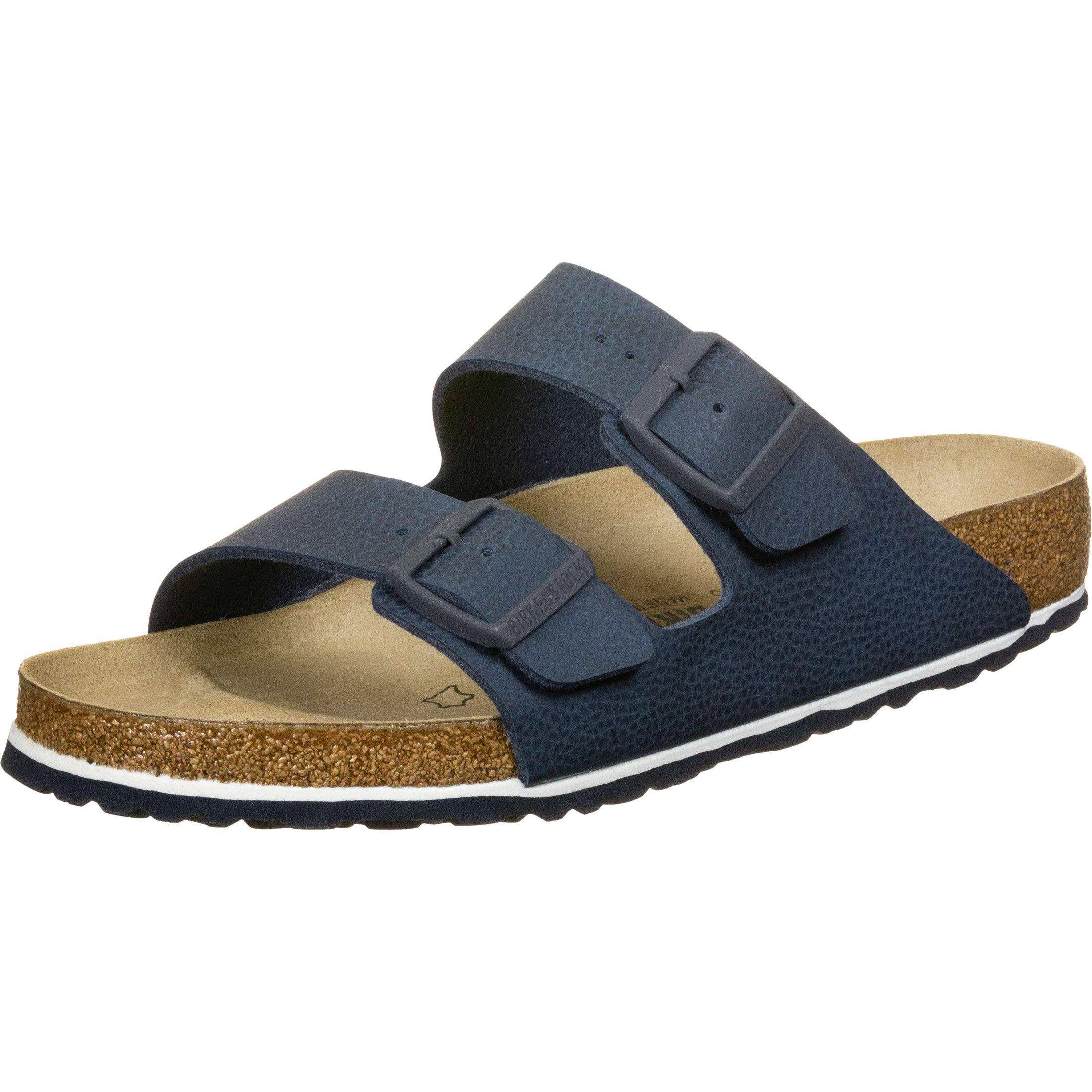 Birkenstock Arizona Birko Flor Regular Sandals - Desert Soil Blue