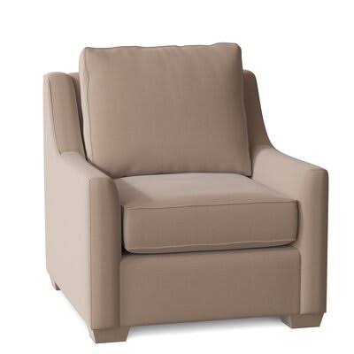 Birch Lane Godwin 33x22 Wide Armchair Body Fabric: Fresh Dune