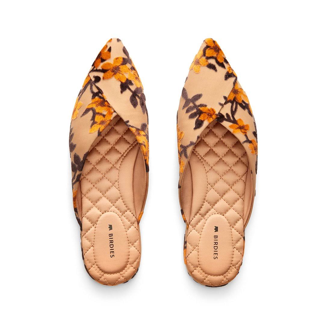 Birdies Swan Flat, Size 6.5 in Marigold at Nordstrom