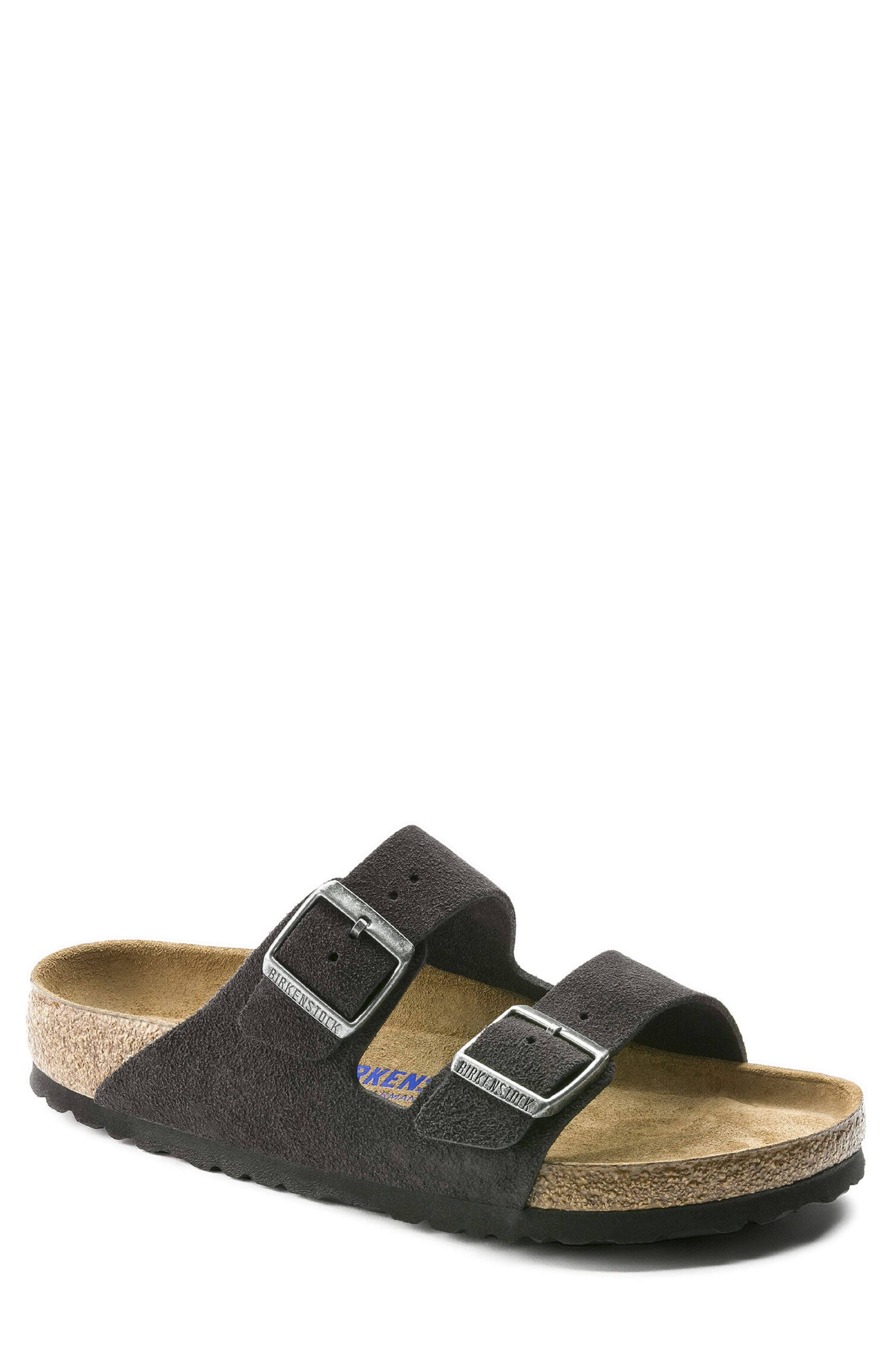 Birkenstock Arizona Soft Footbed (42 Velvet Gray Suede)
