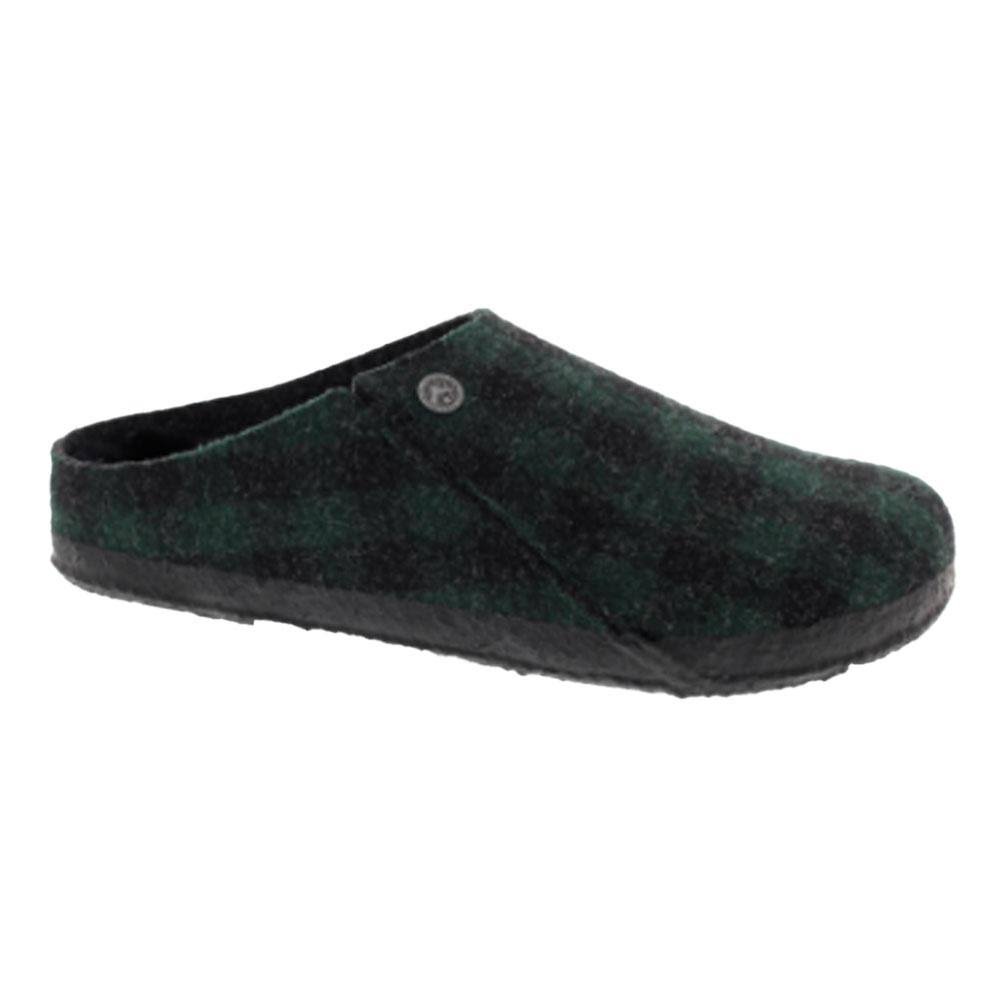 Birkenstock Men's Zermatt Shearling Slipper - 43 - Plaid Green / Black