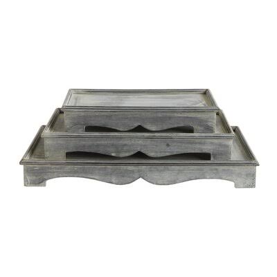 3 Piece Gerrald Granville Metal Sculpture Set