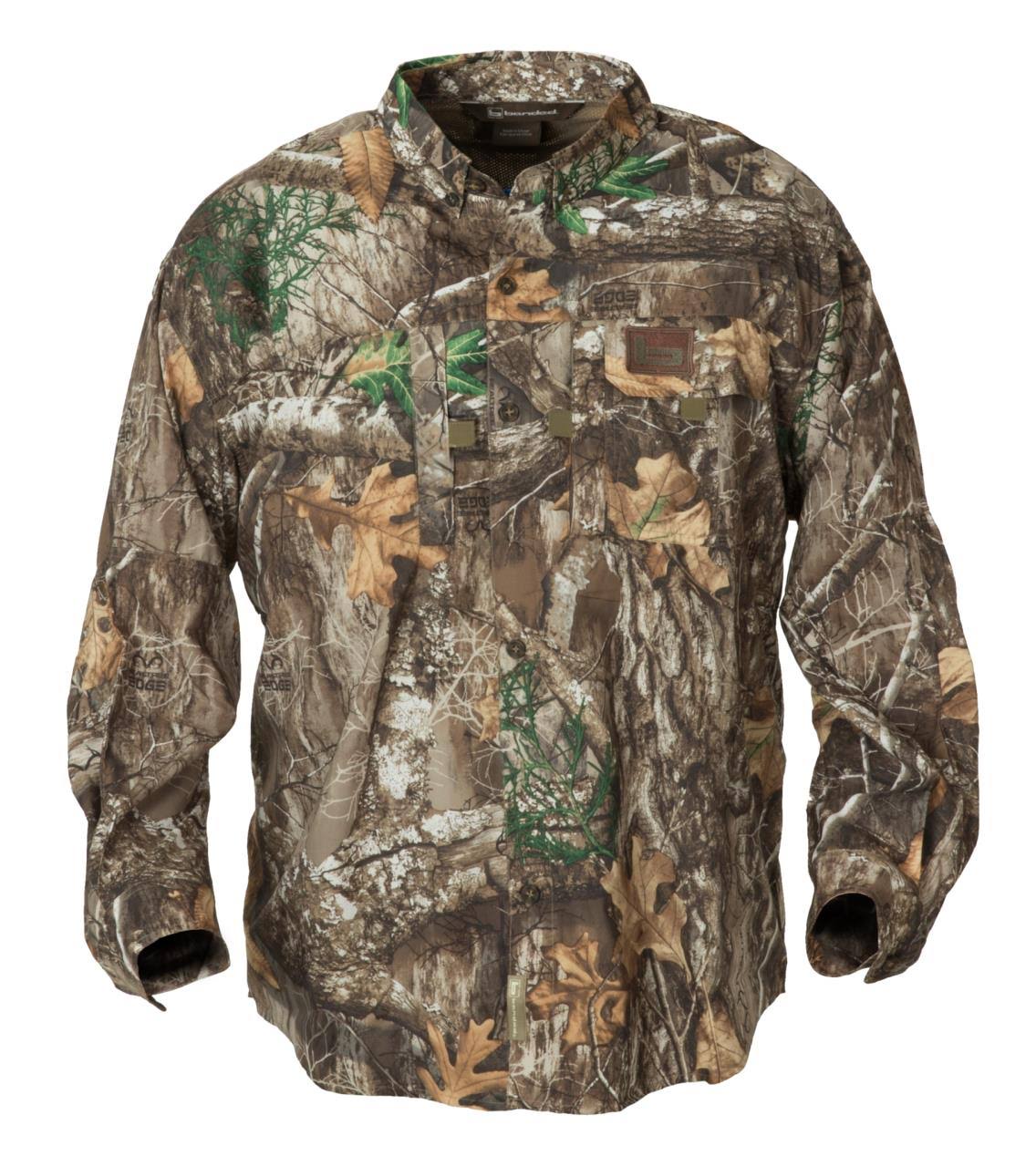 Banded Men`s Midweight Technical Vented L/S Hunting Shirt (Multiple Camo Options)