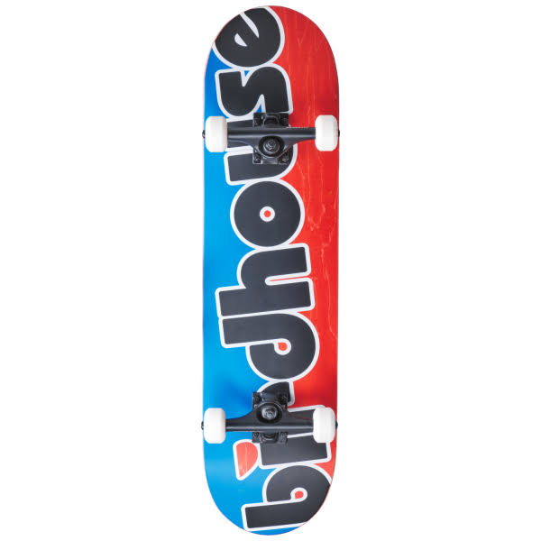 Birdhouse Toy Logo 8x22 Complete Skateboard - Blue / Red