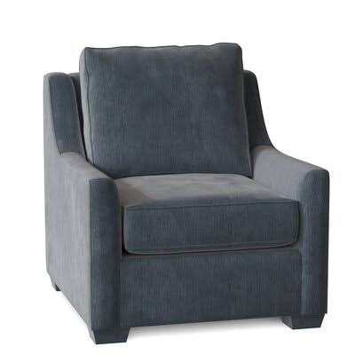 Birch Lane Godwin 33x22 Wide Armchair Body Fabric: Empire Shadow