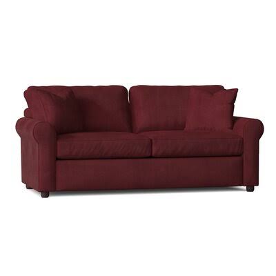 Wolsingham 82x22 Rolled Arm Sofa Birch Lane Body Fabric: Tina Scarlet