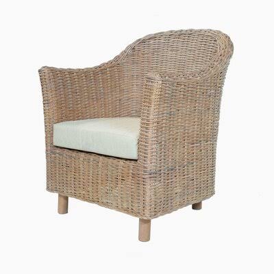 Fritts Armchair Upholstery Color: Natural
