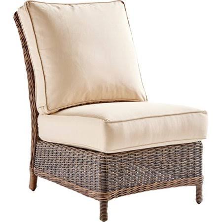 Mekhi 23.5x22 Wide Sunbrella Slipper Chair Upholstery: Cast Shale