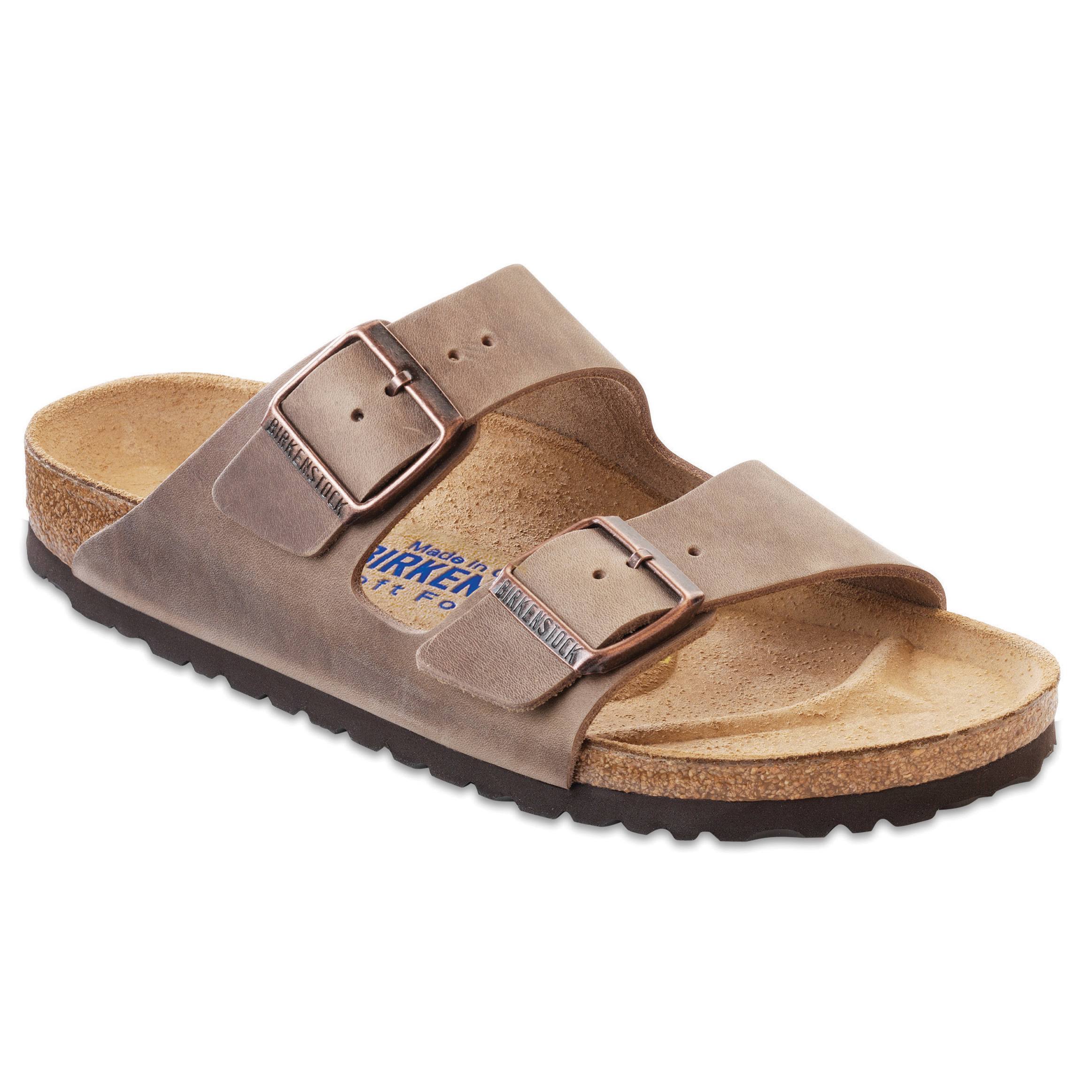 Birkenstock Arizona Soft Footbed (42 Tobacco Oiled Leather)