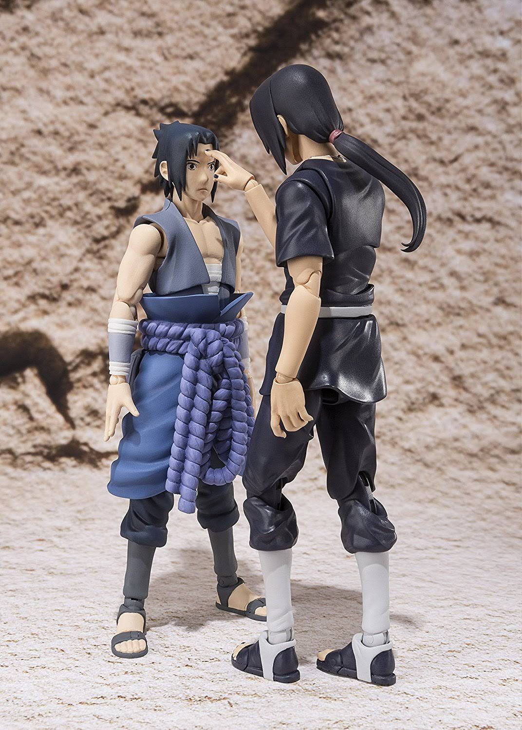 Naruto Shippuden Sasuke Uchiha Itachi Battle Sh Figuarts Action Figure
